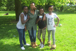 Soweto pupils at Haigh Hall